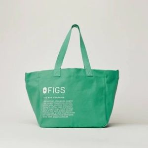 Figs Canvas Tote Surgical Green OS